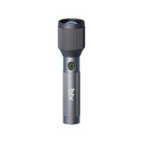 Bix Flashlight BX2142FL 24W LED, Max. 1000 Lümen Parlaklık ve 900 Metreye Kadar Menzilli, Zoom Özellikli Şarj Edilebilir Kamp ve Acil Durumlar için Çok Modlu Kompakt El Feneri