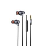 Bix HF02A Hi-Fi ve Extra Bass Özellikli Mikrofonlu Kulak içi Kulaklık (Siyah)