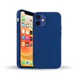 Bix iPhone 11 Silikon Kılıf Güçlü Koruma Darbe Emici Evren Mavisi