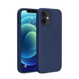 Bix iPhone 12 / 12 Pro Silikon Kılıf MagSafe Uyumlu Güçlü Koruma Darbe Emici Kömür Grisi