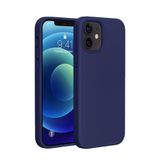 Bix iPhone 12 / 12 Pro Silikon Kılıf MagSafe Uyumlu Güçlü Koruma Darbe Emici Küf Menekşesi