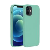 Bix iPhone 12 / 12 Pro Silikon Kılıf MagSafe Uyumlu Güçlü Koruma Darbe Emici Nane Yeşili