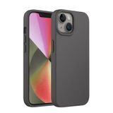 Bix iPhone 13 / 14 Silikon Kılıf MagSafe Uyumlu Güçlü Koruma Darbe Emici Seramik Gri