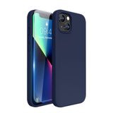 Bix iPhone 14 Plus / 15 Plus Silikon Kılıf MagSafe Uyumlu Güçlü Koruma Darbe Emici Kömür Grisi