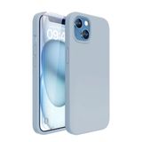 Bix iPhone 14 Plus / 15 Plus Silikon Kılıf MagSafe Uyumlu Güçlü Koruma Darbe Emici Leylak Moru