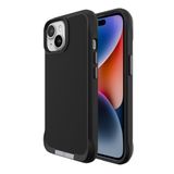 Bix iPhone 14 Plus / 15 Plus Vortex MagSafe Kılıf Stand Özellikli 3X Korumalı Mikro Fiber İç Yüzey Siyah