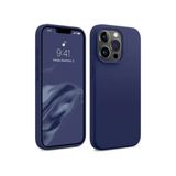 Bix iPhone 14 Pro Max Silikon Kılıf MagSafe Uyumlu Güçlü Koruma Darbe Emici Küf Menekşesi