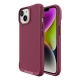 Bix iPhone 14 Vortex MagSafe Kılıf Stand Özellikli 3X Korumalı Mikro Fiber İç Yüzey Kırmızı