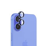 Bix iPhone 16 / 16 Plus 9H Gerçek Cam Crystal AR+AF Ultramarin Lens Koruyucu