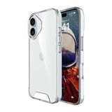 Bix iPhone 16 Nebula Aqua Transparan Ultra Şeffaf Çizilmeye Dayanıklı Tam Kapsamlı Koruma Kılıf