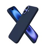 Bix iPhone 16 Plus Silikon Kılıf MagSafe Uyumlu Güçlü Koruma Darbe Emici Kömür Grisi