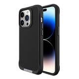 Bix iPhone 16 Plus Vortex Magsafe Stand Özellikli 3X Korumalı Mikro Fiber İç Yüzey Siyah Kılıf