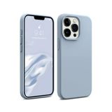 Bix iPhone 16 Pro Max Silikon Kılıf MagSafe Uyumlu Güçlü Koruma Darbe Emici Leylak Moru