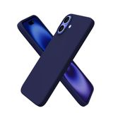 Bix iPhone 16 Silikon Kılıf MagSafe Uyumlu Güçlü Koruma Darbe Emici Küf Menekşesi