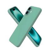 Bix iPhone 16 Silikon Kılıf MagSafe Uyumlu Güçlü Koruma Darbe Emici Nane Yeşili