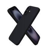 Bix iPhone 16 Silikon Kılıf MagSafe Uyumlu Güçlü Koruma Darbe Emici Siyah
