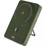 Bix Pb105 Yeşil 10000 Mah Hızlı Şarj Destekli - Kablosuz - Led Göstergeli Powerbank