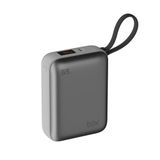Bix PB120 20000MAH Pd 65W Cep Boyu Kompakt Tasarımlı Dijital Göstergeli Powerbank Taşınabilir Süper Hızlı Şarj Cihazı - Gri