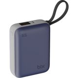 Bix PB120 20000MAH Pd 65W Cep Boyu Kompakt Tasarımlı Dijital Göstergeli Powerbank Taşınabilir Süper Hızlı Şarj Cihazı - Mavi