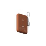 Bix PB121 Qi2.2 Sertifikalı 25W Kablosuz Magsafe 10000mAh Semi-Solid State Powerbank Dahili Kablolu