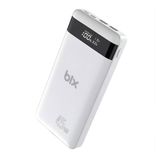 Bix PB202 20000 mAh 45 Watt 2 USB Ve Type-C Hızlı Şarj Destekli LEd Göstergeli Beyaz Powerbank
