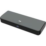 Bix PB203 USB ve Type-C Pd 20W Çift Çıkışlı Dijital Ekranlı 20.000 mAh Gri Powerbank