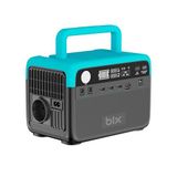 Bix PS60K 192Wh 300W 230V 50Hz Saf Sinüs Taşınabilir Güç İstasyonu – LiFePO4, LED Ekran, AC/DC/USB, Güneş Paneli Uyumlu Power Station