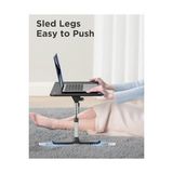 Bix Saiji AL30 Ayarlanabilir Laptop Standı Ergonomik Tasarım 17 Inç Uyumlu Taşınabilir Masa Siyah - Çok Renkli
