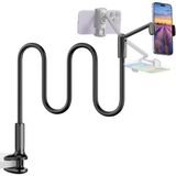 Bix Saiji Ivy-4 95 cm 360° Derece Dönebilen, Ayarlanabilir ve Dayanıklı 4.7-7″ Inç Esnek Kollu Flexible Akrobat Telefon Tutucu Ivyıv-95 - Siyah