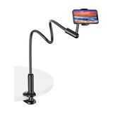 Bix Saiji Ivy 4 Telefon Tutucu 360° Derece Dönebilen, Ayarlanabilir Ve Dayanıklı 4.7-7″ Inç Esnek Kollu Flexible Akrobat Telefon Tutucu