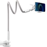 Bix SAIJI IVY-95 Akrobat Esnek Telefon Tutucu, Esnek Deri Sarmalı Kol Cep Telefonu Montaj Standı, 360° Ayarlanabilir Kelepçe Klipsli, Tüm 4-7” iPhone, Samsung ve Tüm Cep Telefonlarıyla Uyumlu Gri