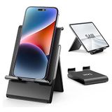 Bix Saiji S0+ Cep Telefonu & Tabletler için Katlanabilir Akıllı Telefon Şarj Standı, Seyahat Standı, Mükemmel Dayanıklılık, Çalışma Masası, 4,7-12,9 İnç iPad Pro/Air, iPhone 16 Pro Max ile Uyumlu
