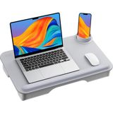 Bix Saiji Saiji Gx7 Polyester Laptop / Notebook Taşınabilir Kucak Masası - Gri
