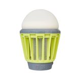 Bix Şarjlı UV LED Böcek Tuzağı 3 Kademeli Fener Ipx6 Su Geçirmez Böcek Sivrisinek Kovucu Yeşil