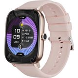 Bix SW03 2.01” Tft Geniş Ekran, Spor Sağlık Takibi ve Bluetooth 5.2 Telefon Görüşme Özellikli IP67 Suya Dayanıklı Ios & Android Uyumlu Akıllı Saat - Pembe