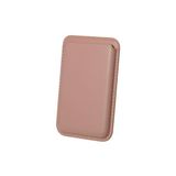 Bix TMW1 iPhone Rose Gold Magsafe Deri Kartlık Manyetik Telefon Cüzdanı
