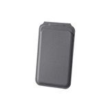 Bix TMW2 iPhone Gri Magsafe Manyetik Deri Kartlık Katlanabilir Standlı Cüzdan