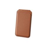 Bix TMW2 iPhone Kahverengi Magsafe Manyetik Deri Kartlık Katlanabilir Standlı Cüzdan