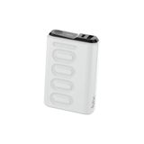 Bix TPB15 10000 mAh PD 20W USB-C USB-A QC 3.0 22.5W Beyaz Süper Hızlı Şarj Destekli Dijital Ekranlı Mini Powerbank