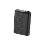 Bix TPB15 10000 mAh PD 20W USB-C USB-A QC 3.0 22.5W Siyah Süper Hızlı Şarj Destekli Dijital Ekranlı Mini Powerbank