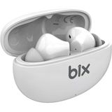 Bix TW1 Soundcraft ANC & ENC Aktif Gürültü Önleyici, Şeffaf Mod, Bluetooth 5.2 Suya Dayanıklı IPX4, iOS Android için Kulak içi TWS Kulaklık Beyaz Outlet