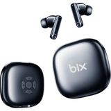 Bix Tw9 Soundcraft Enc Çift Mikrofon Gürültü Engelleme ve Uzaktan Kontrol Edilebilir Kumanda Tuşlu Şarj Kutusu Özellikli Bluetooth 5.4 Tws Kablosuz Kulaklık - Lacivert