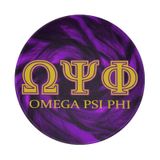 Bixinboy Psi Phi Mouse Pad Serisi Kaymaz Mouse Mat Ofis Bilgisayar Mousepadleri için Yuvarlak Oyun Mouse Pad 7.9 X7.9 İnç