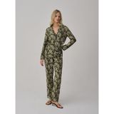 Biyeli Baskılı Kadın Pijama Takımı - LX.25224