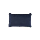 Biyeli Kırlent Yastık Kılıfı Lacivert Rengi 50X30