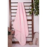 Biyeli Kız Bebek Nohut Battaniye 80*80 Cm - Pembe