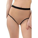 Biyeli Tüllü Kadın Slip Külot K.Ten XL