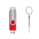 Biyetimi Çok Fonksiyonlu USB Flash Bellek OTG 2.0 64 GB Kırmızı