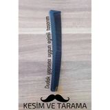 Bıyık Kesim Tarama Tarağı Eğimli Bıyık Tarağı