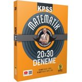 Bıyıklı Matematik KPSS Matematik 20 x 30 Deneme Ciltli Mesleki Hazırlık Kitabı
